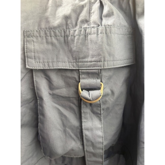 Charlotte Russe Blue Cotton High Waisted Cargo Shorts - Picture 4 of 7